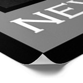 Poster Edgar Allan Poe et Raven (Coin)