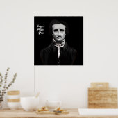 Poster Edgar Allan Poe Sur Toile (Cuisine)
