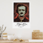 Poster Edgar Allen Poe (Cuisine)