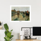 Poster Edgar Degas (Bureau à domicile)