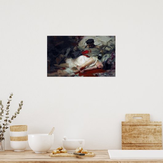 Poster Edgar Degas Absinthe (Cuisine)