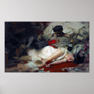 Poster Edgar Degas Absinthe