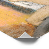 Poster Edgar Degas | Après le bain, femme Sécher le cou (Coin)