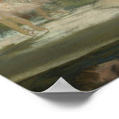 Poster Edgar Degas - Ballet à l'Opéra de Paris (Coin)