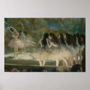 Poster Edgar Degas - Ballet à l'Opéra de Paris