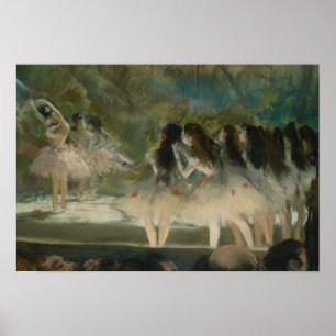 Poster Edgar Degas - Ballet à l'Opéra de Paris