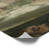 Poster Edgar Degas - Ballet à l'Opéra de Paris (Coin)