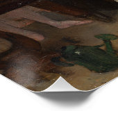 Poster Edgar Degas | Ballet de la classe de danse (Coin)