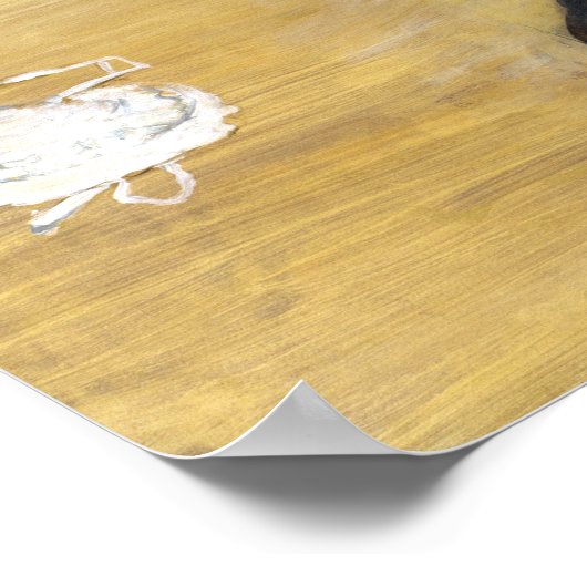 Poster Edgar Degas Beach Scene (Coin)