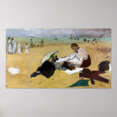 Poster Edgar Degas Beach Scene (Devant)