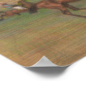 Poster Edgar Degas - Chevaux de course (Coin)