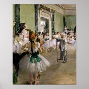 Poster Edgar Degas - Classe Danse