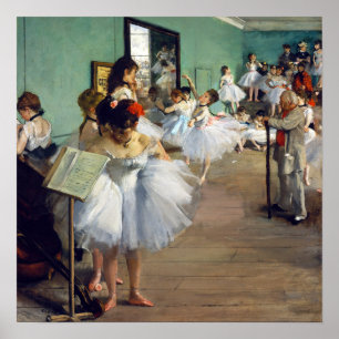 Poster Edgar Degas - Classe Danse