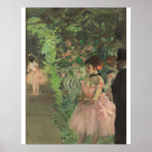 Poster Edgar Degas | Dancer Backstage, 1876-1883 (Devant)