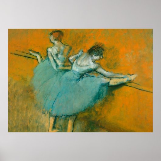 Poster Edgar Degas Dancers au bar peint des oeuvres d'art (Devant)