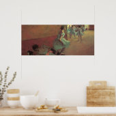 Poster Edgar Degas Dancers Escalade Un Escalier (Cuisine)