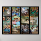 Poster Edgar Degas - Dancers Sélection de chef-d'oeuvre (Devant)