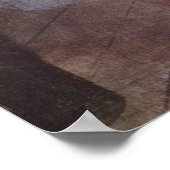 Poster Edgar Degas - Danse Classe 1875 danseurs en toile  (Coin)