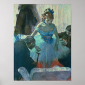 Poster Edgar Degas | Danse dans son dressing (Devant)