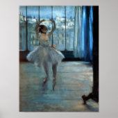 Poster Edgar Degas | Danseur devant une fenêtre (Devant)
