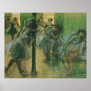 Poster Edgar Degas   Danseurs