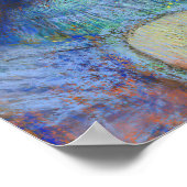 Poster Edgar Degas - Danseurs Bleus (Coin)