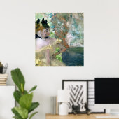 Poster Edgar Degas | Danseurs dans les ailes (Bureau à domicile)