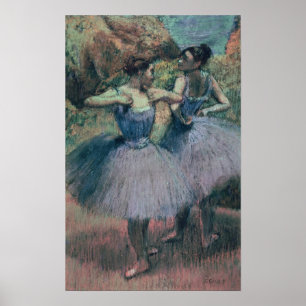 Poster Edgar Degas   Danseurs en Violet