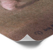 Poster Edgar Degas Danseurs verts (Coin)