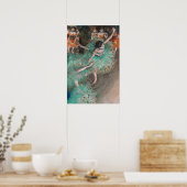 Poster Edgar Degas - Danseuse basculant / Danseuse en ver (Cuisine)