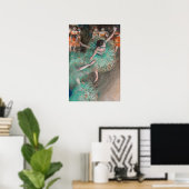 Poster Edgar Degas - Danseuse basculant / Danseuse en ver (Bureau à domicile)