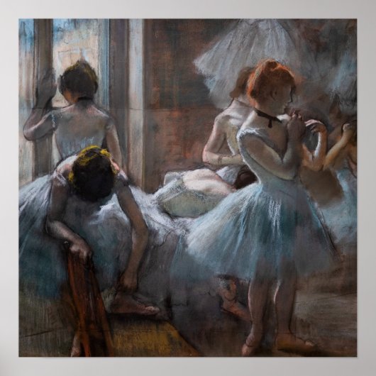 Poster Edgar Degas - Danseuses (Devant)