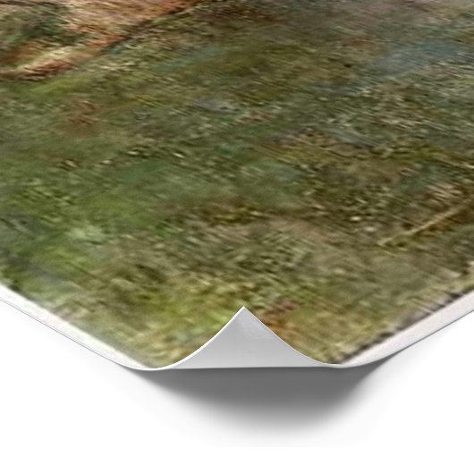 Poster Edgar Degas - Deux Danseurs Blue Tutu Redhead Danc (Coin)