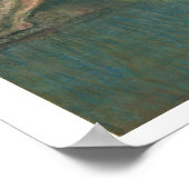 Poster Edgar Degas | Deux danseuses relaxantes (Coin)