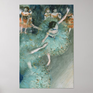 Poster Edgar Degas Edgar Dancer (Danseuse en vert)