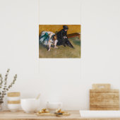 Poster Edgar Degas - En attente (Cuisine)