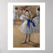 Poster Edgar Degas | Étude d'un danseur (Devant)