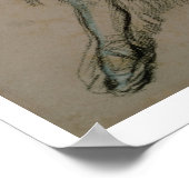 Poster Edgar Degas | Étude d'un danseur (Coin)