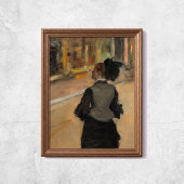 Poster Edgar Degas Femme Impressionnisme Art