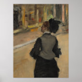 Poster Edgar Degas Femme Impressionnisme Art (Devant)