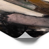 Poster Edgar Degas - Femmes sur une terrasse de café en s (Coin)