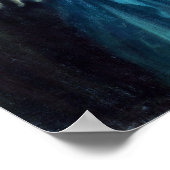 Poster Edgar Degas Jeune femme avec Ibis (Coin)