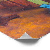 Poster Edgar Degas - La boutique de chapeaux (Coin)