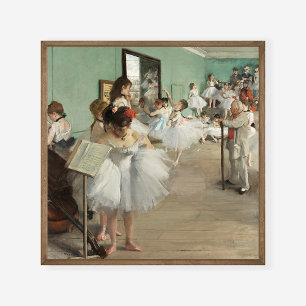 Poster Edgar Degas La Classe Danse Peinture Art Imprimer