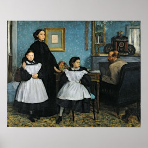 Poster Edgar Degas   La famille Bellelli, 1858-67