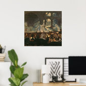 Poster Edgar Degas | La scène du ballet, opéra de Meyerbe (Bureau à domicile)
