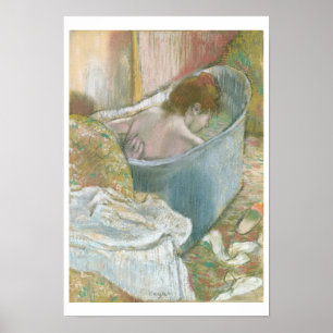 Poster Edgar Degas Le Bain
