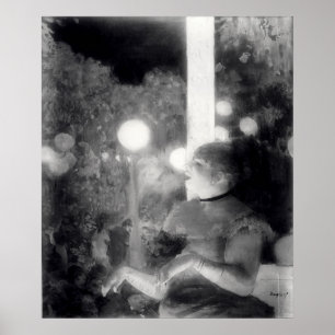 Poster Edgar Degas   Le Café Concert