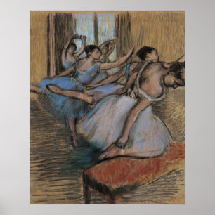 Poster Edgar Degas les danseurs