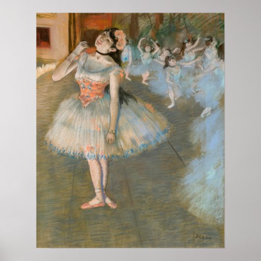 Poster Edgar Degas - L'étoile (Devant)